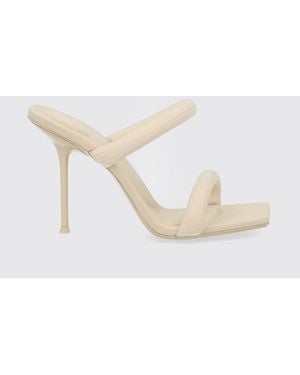 Alexander Wang Julie Tubular Mesh Mules - Natural