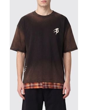 Barrow Printed Cotton T-Shirt - Black