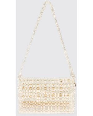 By Malene Birger Shoulder Bag - White