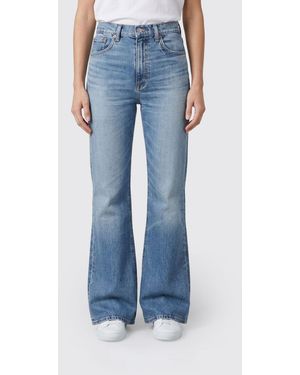 Polo Ralph Lauren Cotton Denim Flared Jeans - Blue