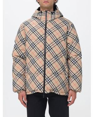 Burberry Reversible Hooded Quilted Puffer Jacket - Brown