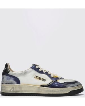 Autry Sneakers Medalist Low Super Vintage - Bianco