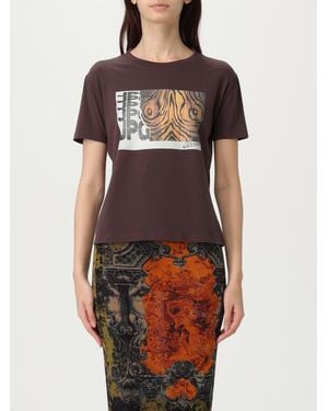 【JeanPaul GAULTIER 】Vネックデザイントップス 40イエロー ハーフZIPバイカラードルマンプルオーバー WE19AU09-M5570[品番