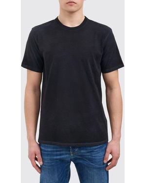 Avant Toi Basic Cotton T-Shirt - Black