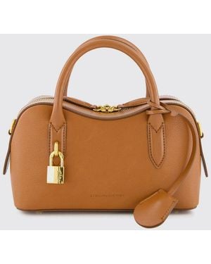 Stella McCartney Bolso Ryder De Piel Sintética Granulada - Marrón