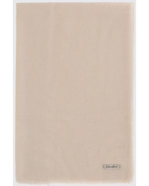 Faliero Sarti Wool Scarf With Sequins - Natural