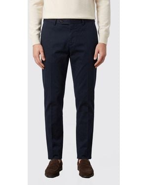 PT01 Stretch Cotton Chino Trousers - Blue