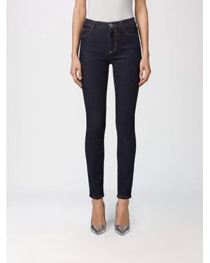 Philipp Plein High-Waisted Skinny Jeans - Blue