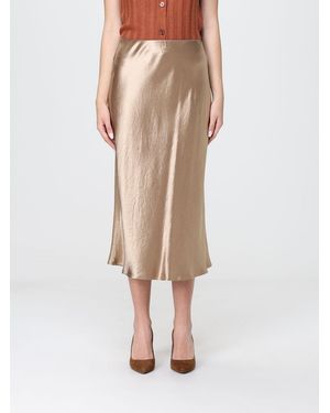 Max Mara Silk Skirt - Natural