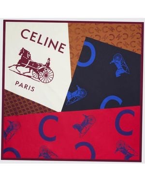 Celine Seidenschal - Rot