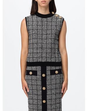 Balmain Knit Top - Black