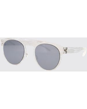 Mykita Mmtransfer004 Brushed Metal Sunglasses - Metallic