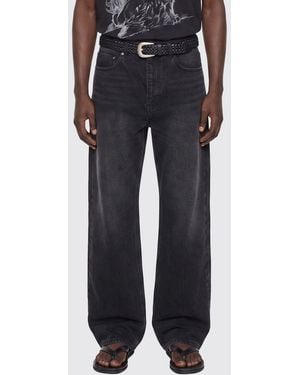Séfr Weite Jeans Aus Baumwoll - Blau