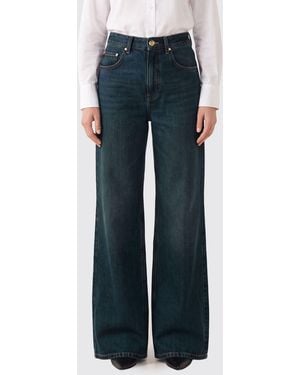 Brunello Cucinelli Jeans Wide Leg - Blu