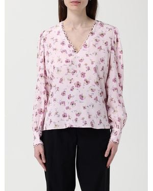 Twinset Floral Viscose Blouse - Pink