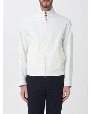 Brunello Cucinelli Water-Repellent Nylon Windbreaker Jacket - White