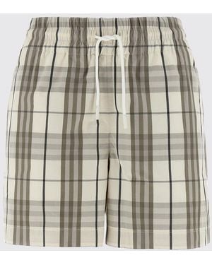 Burberry Pantalòn Cortos Mujer - Blanco