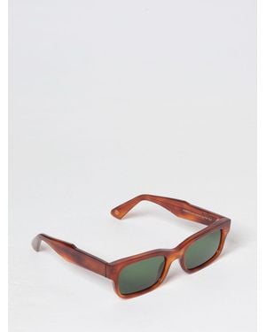 Ophy X Borsalino Marcello Rectangular Acetate Sunglasses With Logo - Pink