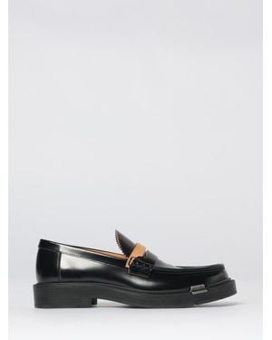 Maison Margiela Brushed Leather Loafers - White