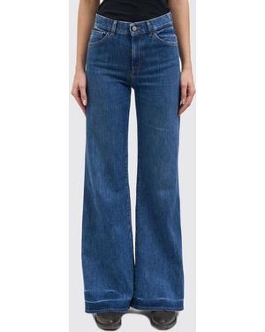 Dondup Wide Leg Jeans - Blue