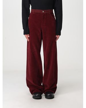 Marcelo Burlon Pantalone Uomo - Rosso
