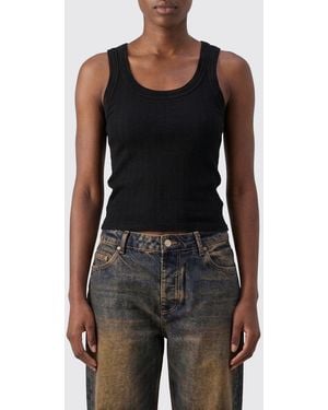 Herskind Débardeur En Mélange De Coton - Noir