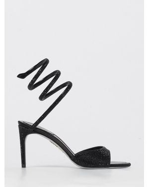 Rene Caovilla Sandales À Talons Femme - Noir