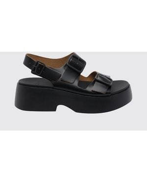 Camper Tasha Leather Sandals - White