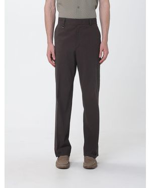 Paolo Pecora Virgin Wool Trousers - Grey