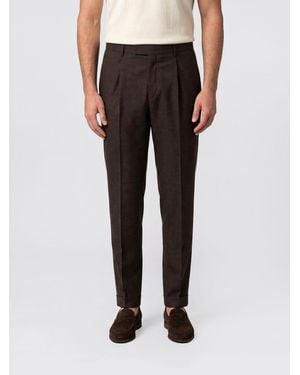 PT01 Stretch Virgin Wool Tailored Pants - Black