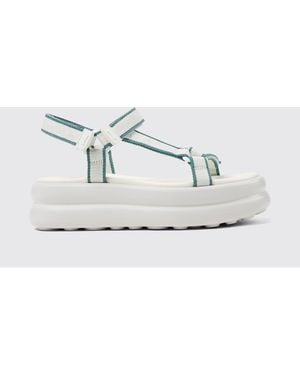 Camper Pelotas Flota Up Recycled Polyester Sandals - White