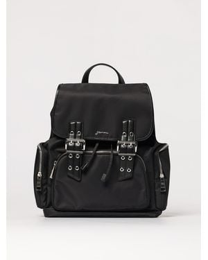 Ganni Nylon Backpack Buckle Detail - Black