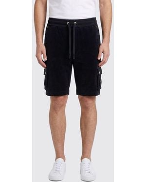 Moose Knuckles Cotton Jogging Shorts - Black