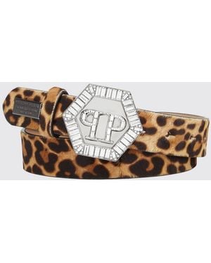Philipp Plein Cinturón Mujer - Marrón