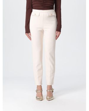 Elisabetta Franchi Pantalón Mujer - Blanco
