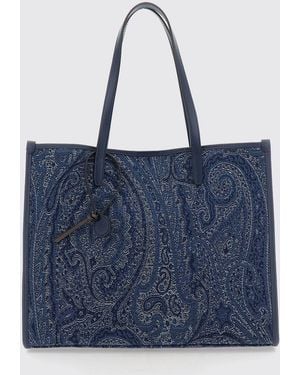 Etro Bolso De Hombro Mujer - Azul
