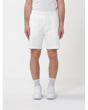 Emporio Armani Cotton Blend Shorts - White