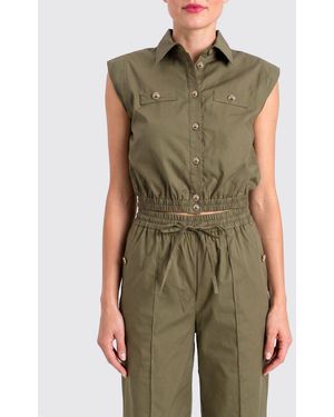 Twinset Sleeveless Cotton Shirt - Green