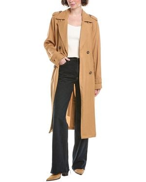 Bella Dahl Trench Coat - White