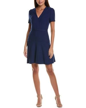 BOSS Dirosa A-Line Dress - Blue