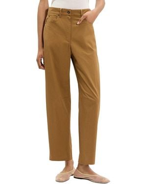 Theory Chino Drop Curve Pant - Natural