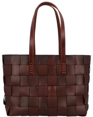 Dragon Diffusion Japan Leather Tote - Brown