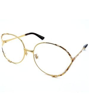 Gucci Gg0596Oa 58Mm Optical Frames - Metallic
