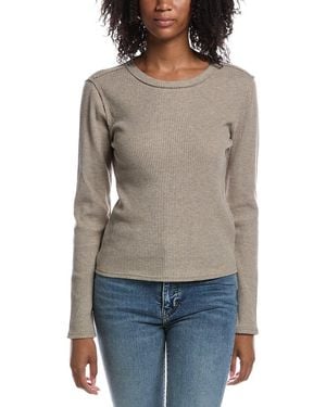 Z Supply Arlet Mini Thermal Top - Grey