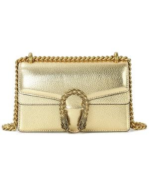 Tiffany & Fred Paris Crystal Dragon Leather Crossbody - Natural