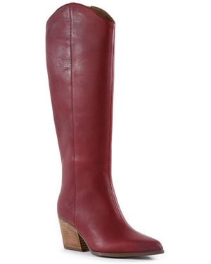 Seychelles Begging You Leather Boot - Red