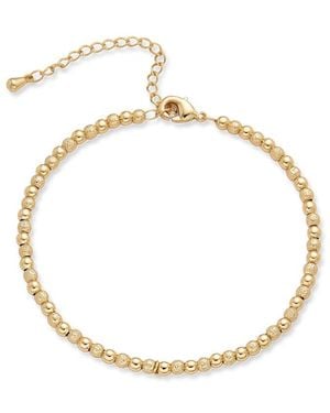 Eye Candy LA Giulia Beaded Ball Bracelet - Metallic