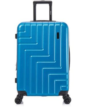 DUKAP Zahav Lightweight Expandable Hardside Spinner Luggage 24" - Blue