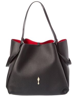 Christian Louboutin Bettina Large Leather Tote - Black