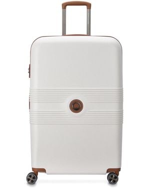 Delsey Flanerie 28In Expandable Spinner - White